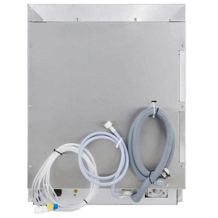 Forno 24 in. Stainless Steel Commercial Under-Counter Dishwasher with In-built Detergent and Rinse Aid Pumps