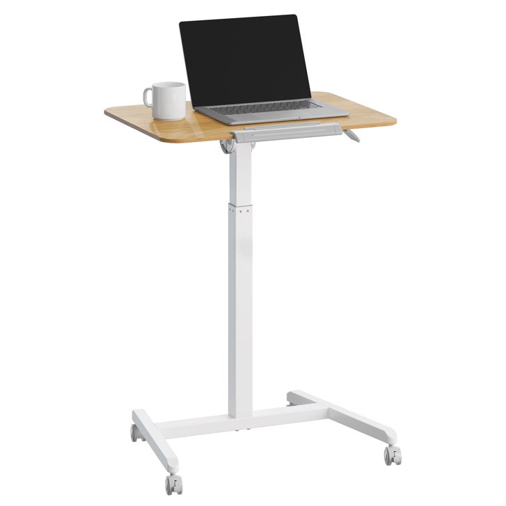 Tilting Height Adjustable Mobile Desk