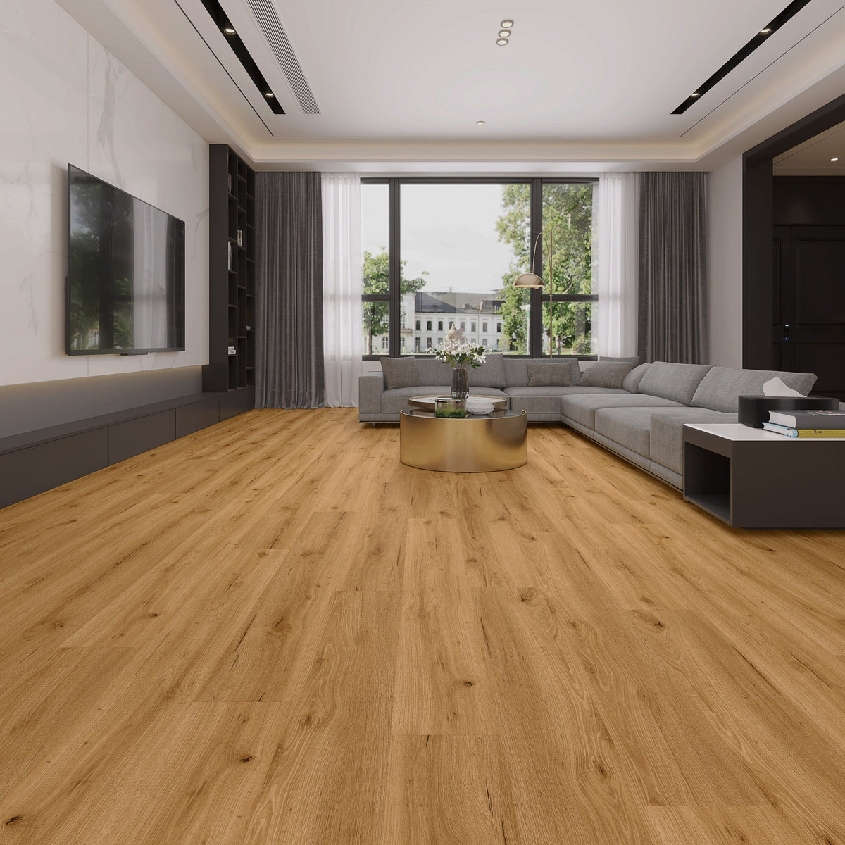 Kairos Rouge Park 22.86 cm (9.0 in.) WPC Vinyl Flooring.