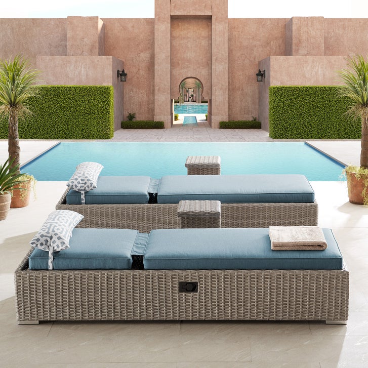 Niko 4-piece Patio Lounger Set