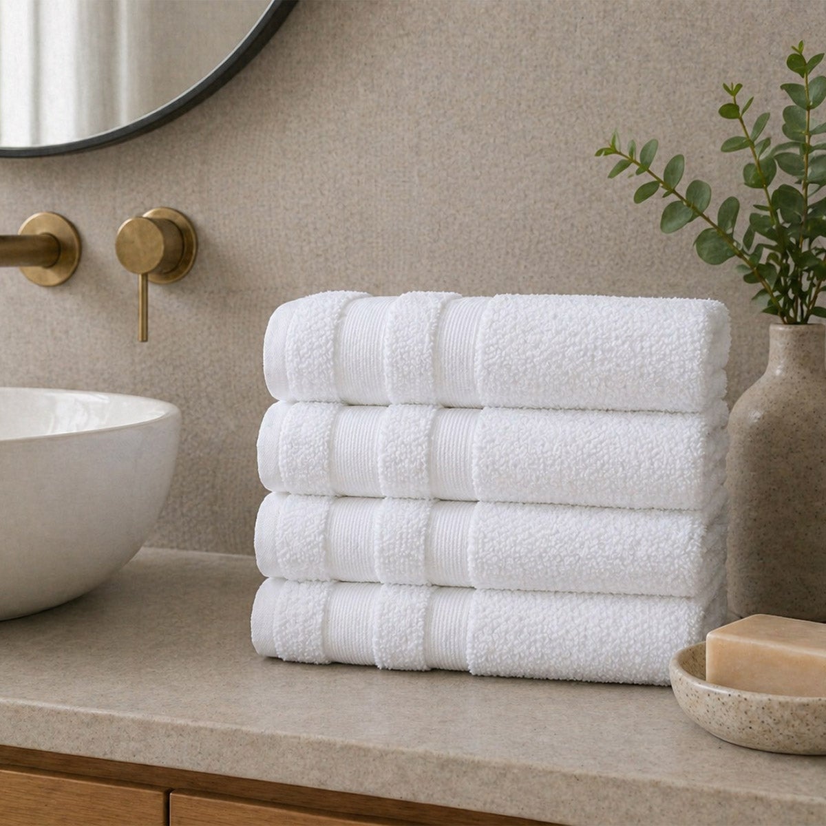 Made in Portugal Hand Towels, 4-pack