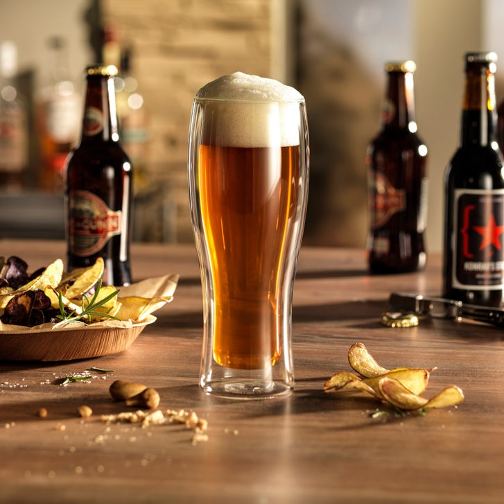 Zwilling Sorrento 414 ml (14 oz) Double Wall Beer Glasses, 8-piece