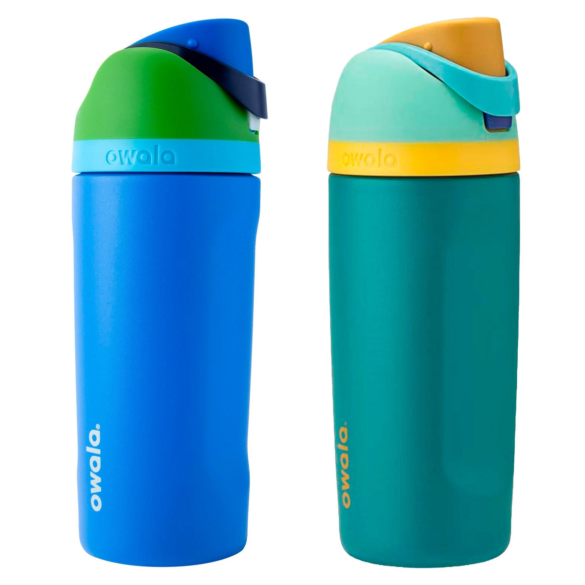 Owala Freesip 473 mL (16 oz) Stainless Steel Water Bottle, 2-pack