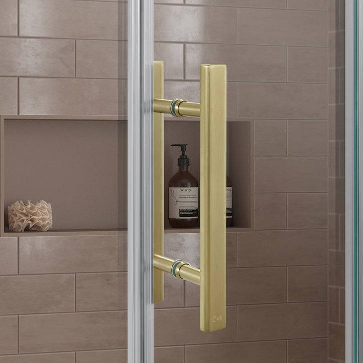 OVE Decors Kelsey 60 in. Sliding Glass Alcove Shower Door