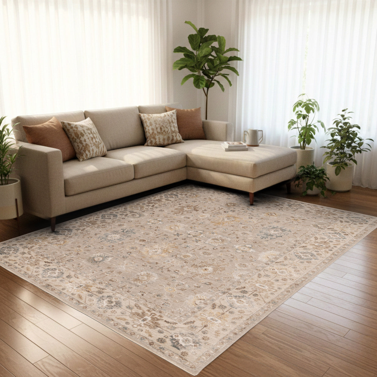 Viana Jaypore Collection Sitara Indoor Area Rug