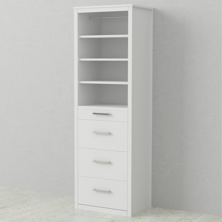 Bed & Room Porter Queen Wall Bed with 2 Side Towers