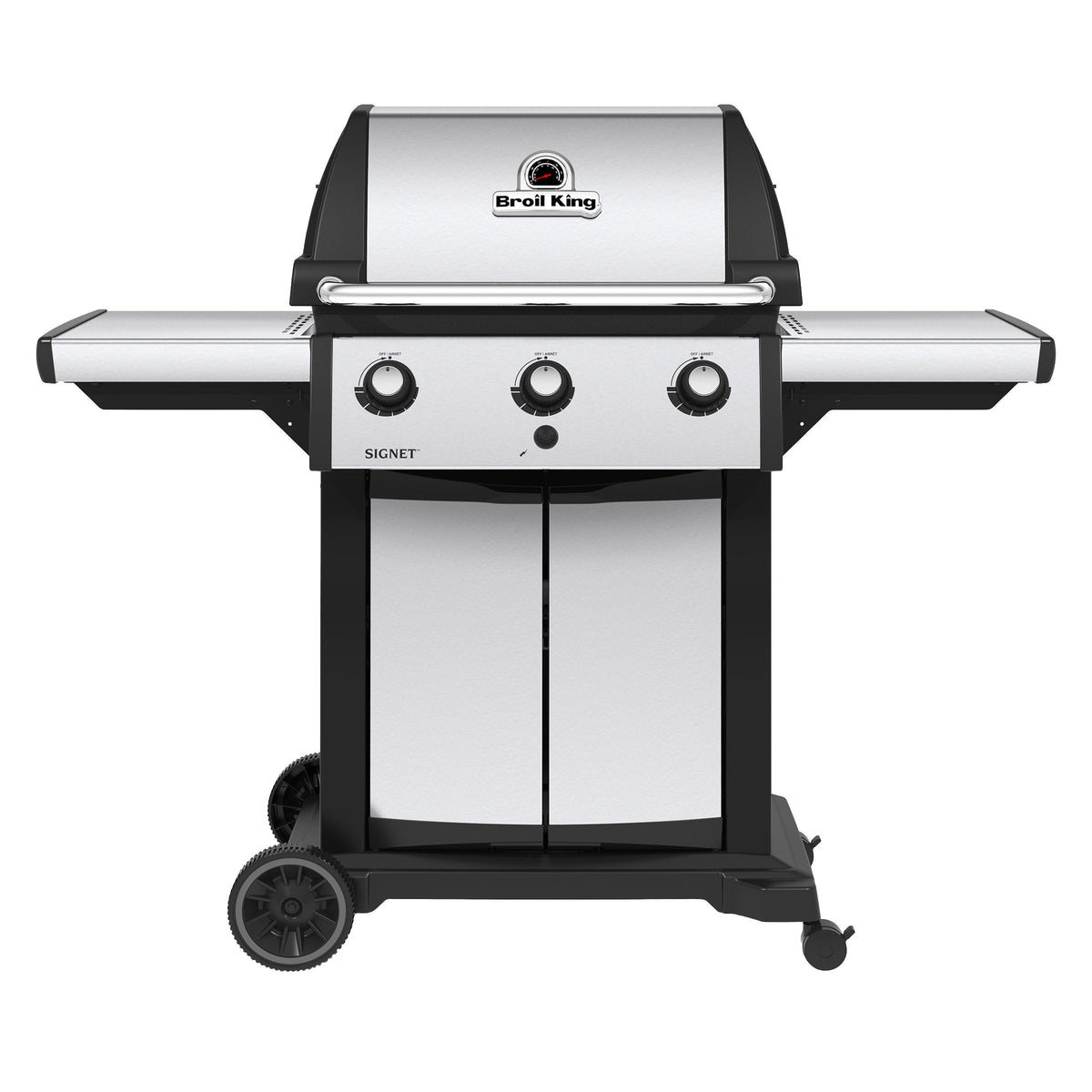 Broil King Signet 320 PRO 3 Dual - Tube Burner Natural Gas BBQ with Cover