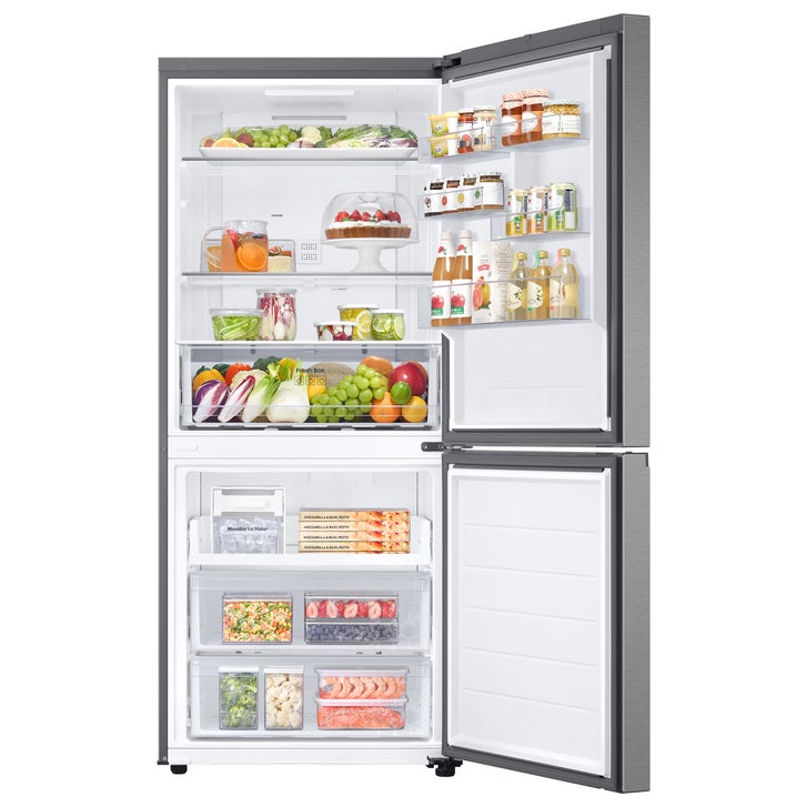 Samsung 30 in. 16.2 cu ft. Stainless Steel Counter Depth Bottom-Mount Refrigerator with All-Around Cooling