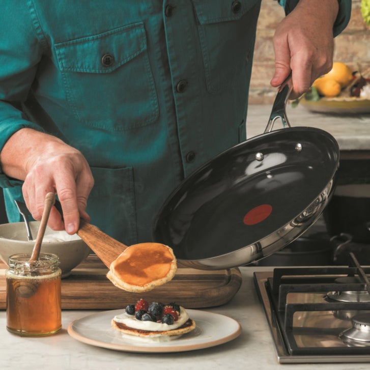Jamie Oliver by Tefal Stainless Steel Cookware Set, 10-pieces