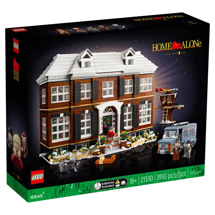 LEGO Ideas Home Alone 21330 with Bonus LEGO Harry Potter Chomping Monster Book of Monsters 76449