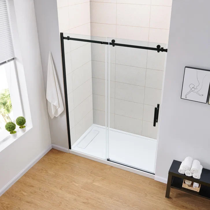 OVE Decors Kelsey 60 in. Sliding Glass Alcove Shower Door