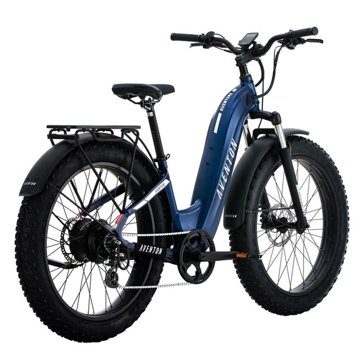 Aventon Aventure V2.5 Step Through Fat Tire E Bike, 97 km Max Range