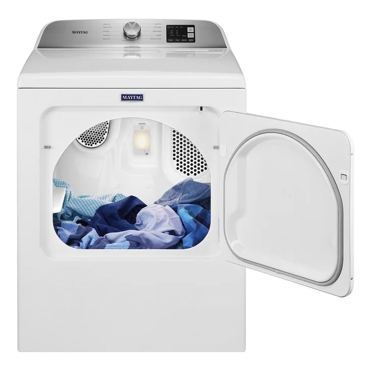 Maytag 7.0 cu ft. White Electric Dryer with Moisture Sensing