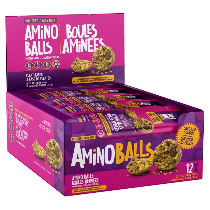 Amino Balls Nut-Free Variety Pack, 72 × 40 g