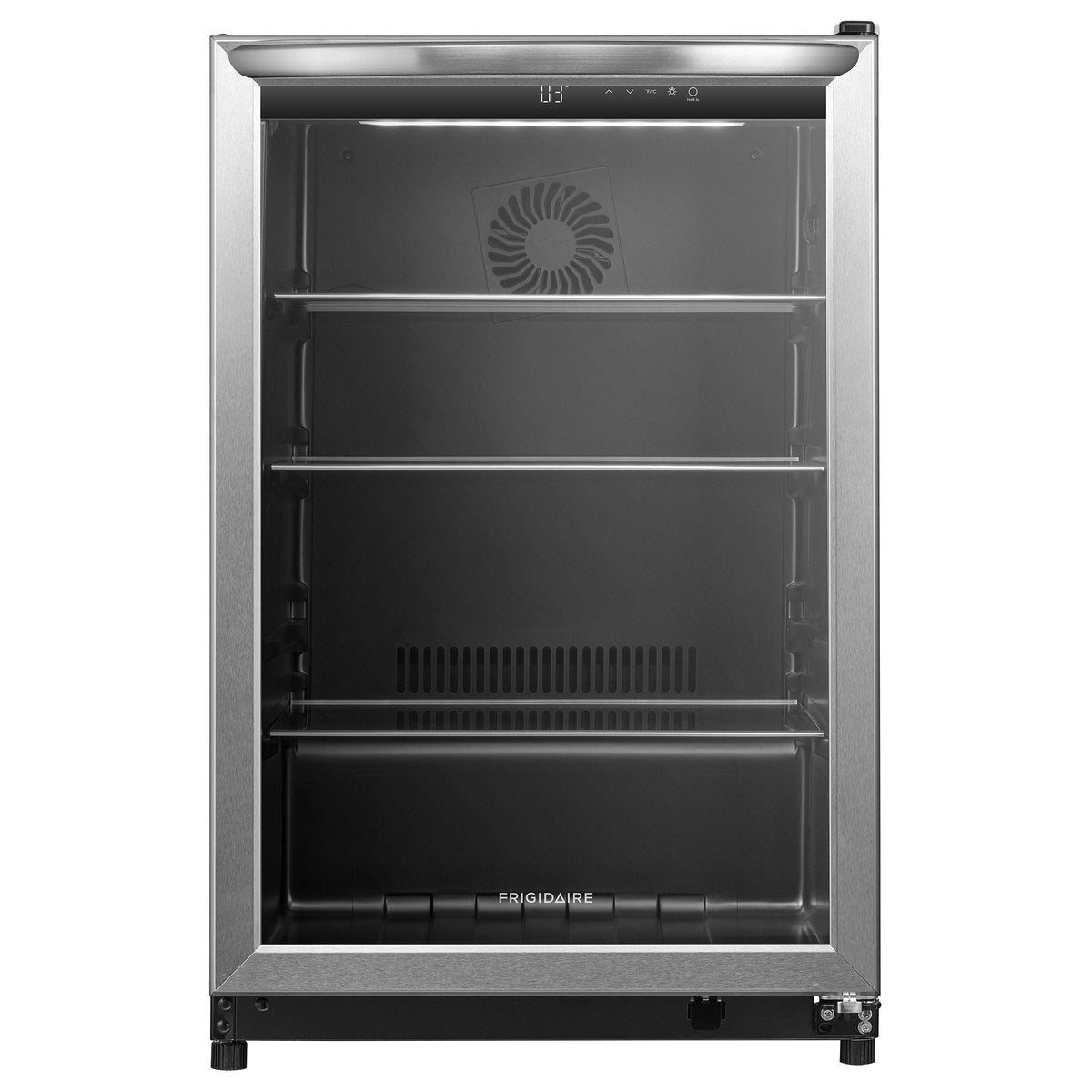 Frigidaire 22 in. Stainless Steel Freestanding 144 Can Beverage Center with Reversible Door