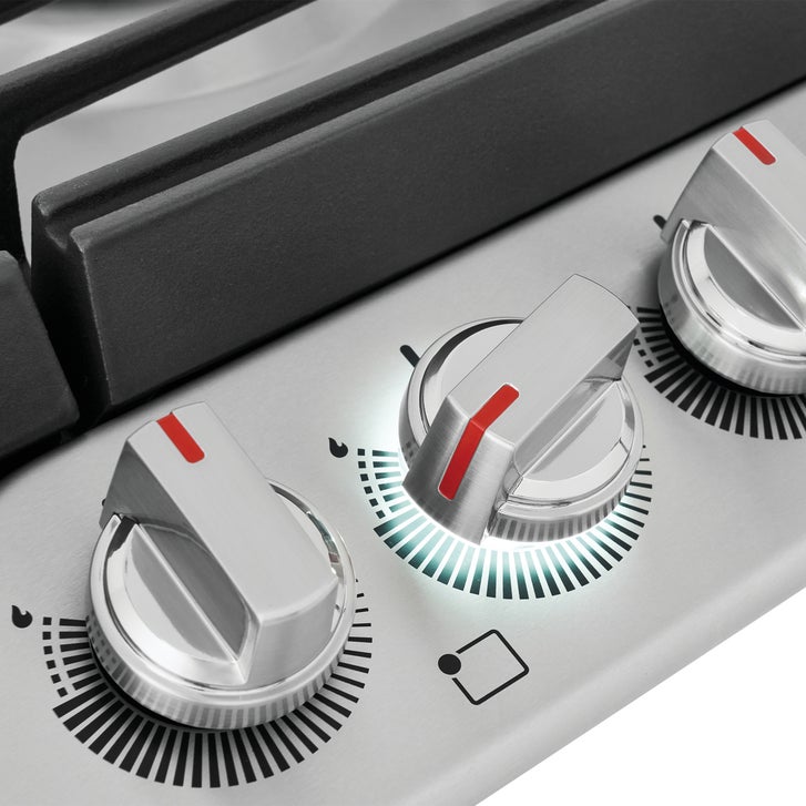 Frigidaire Gallery 36 in Stainless Steel Gas 5-Burner Cooktop with Quick Boil Burner