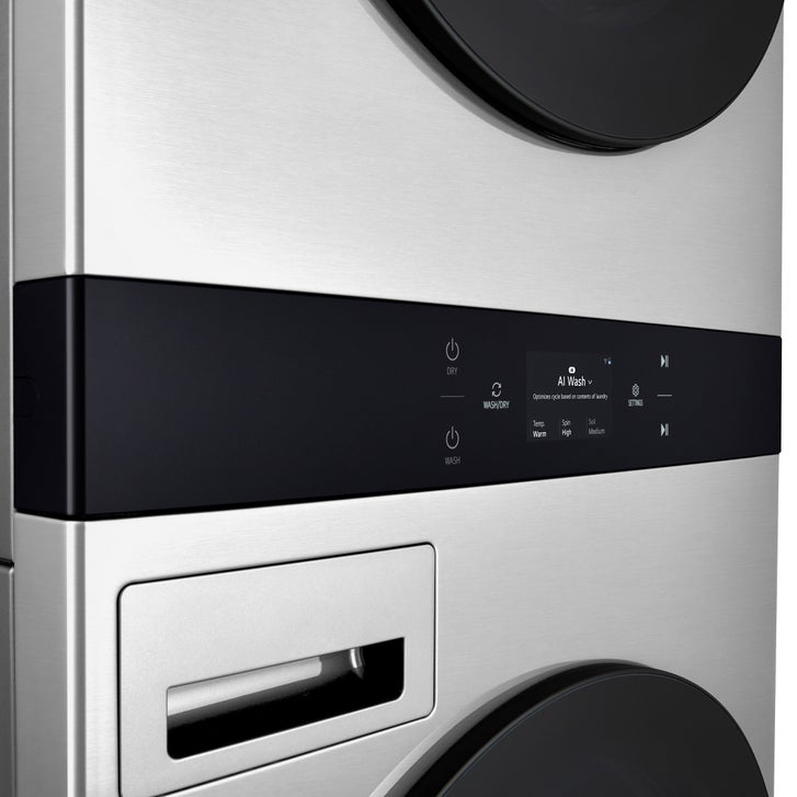 LG STUDIO WashTower Single Unit Front Load 5.8 cu. ft. Washer And 7.4 cu. ft. Dryer with AI