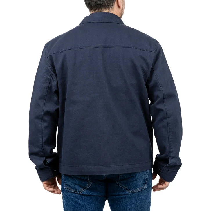 Vans Men's Mcavoy Zip Station Jacket – Casual Full-Zip Coat with Collar
