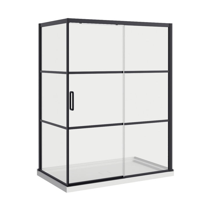 Appollo Bradford Shower Kit in Matte Black