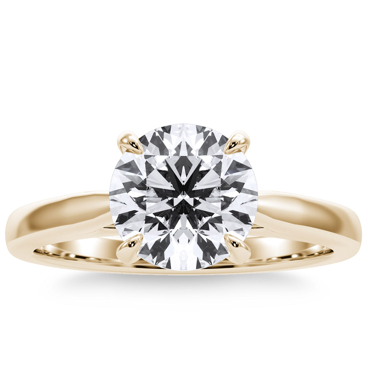 Round Brilliant Diamond Solitaire Ring (1.50 ct)