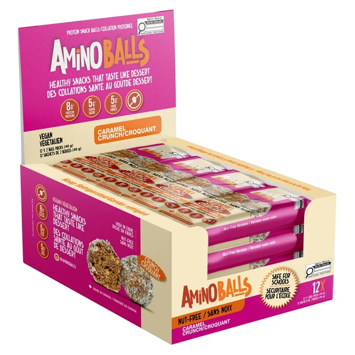 Amino Balls Nut-Free Variety Pack, 72 × 40 g