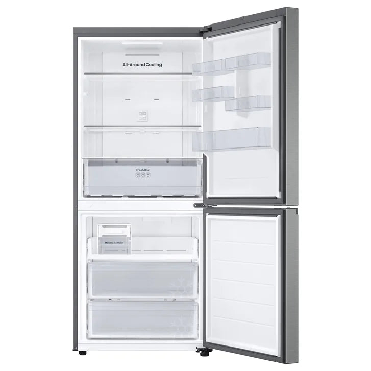 Samsung 30 in. 16.2 cu ft. Stainless Steel Counter Depth Bottom-Mount Refrigerator with All-Around Cooling