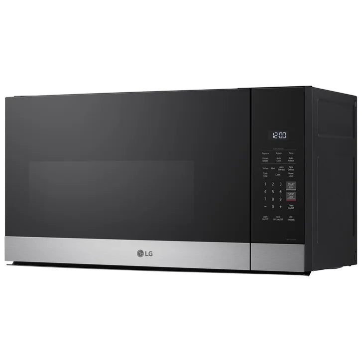 LG 30 in. 1.7 cu ft. Stainless Steel Over the Range Microwave with Auto Cook Settings, 300 CFM