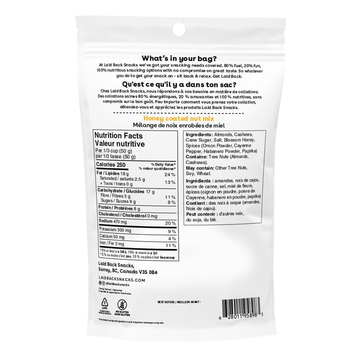Laid Back Snacks, Snack Mix, 10 × 130 g
