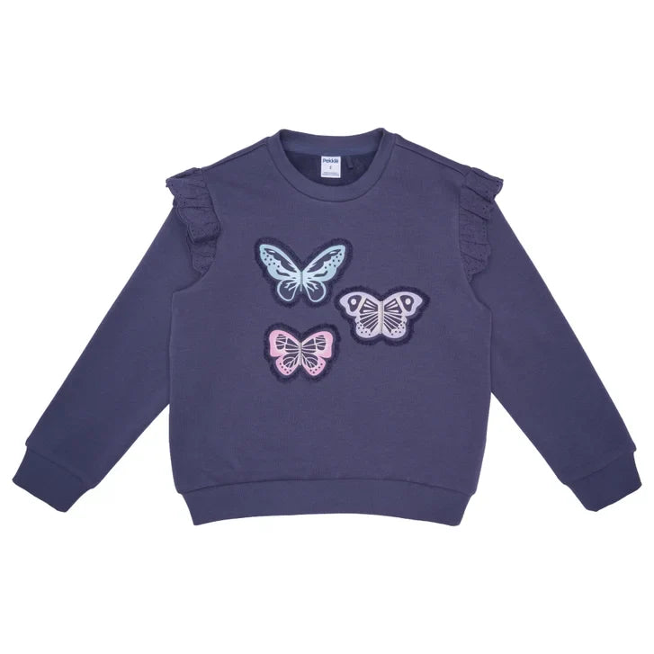 Pekkle Boys' and Girls' Cozy Fuzzy Fleece 2-piece Sweatshirt and Pants Set