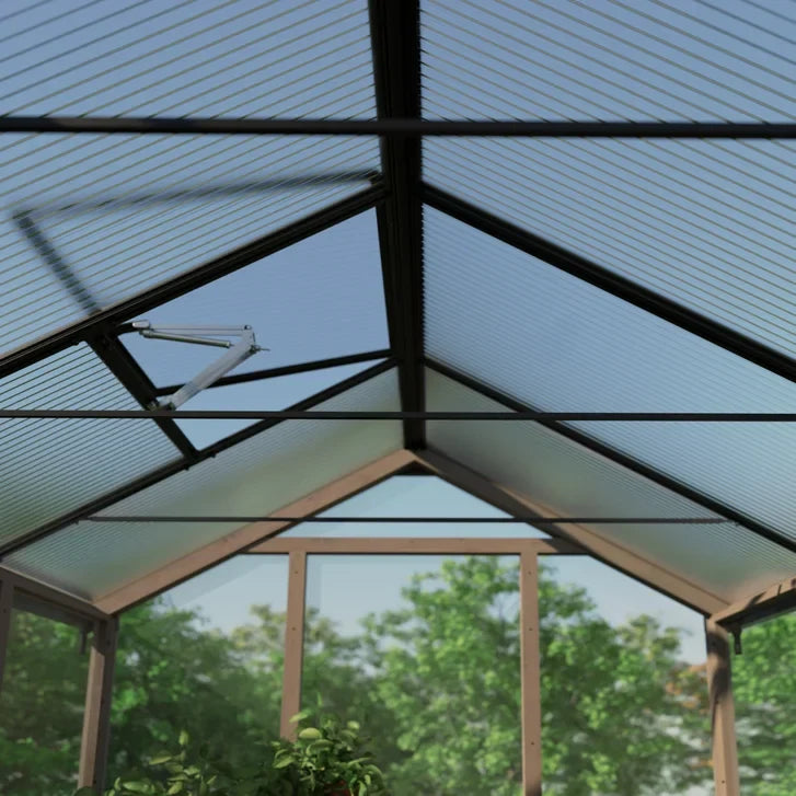Canopia by Palram Natura Cedar Wood 8 ft. x 12 ft. Greenhouse