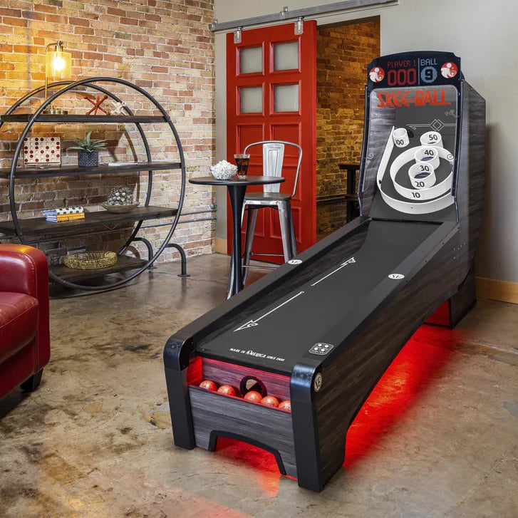 Skee-Ball 9 ft. Signature Steel Home Arcade Game