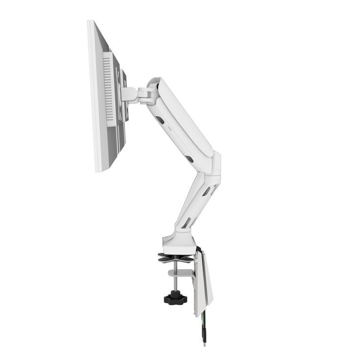 Bestar Upstand 76.2 cm x 152.4 cm (30 in. x 60 in.) Height Adjustable Desk with Dual Monitor Arm