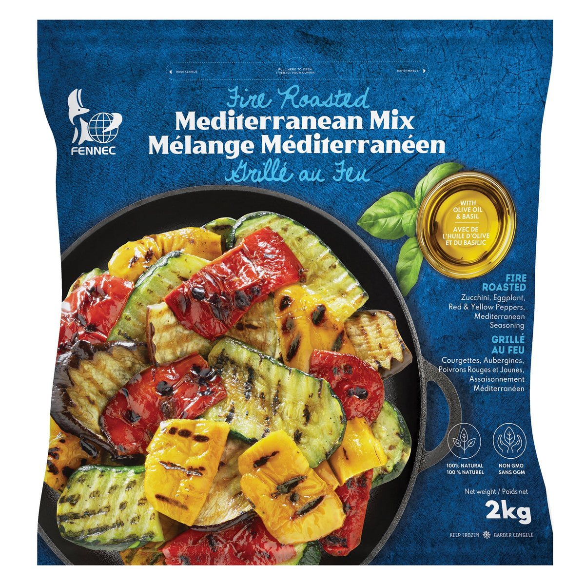 Fennec Fire-Roasted Mediterranean Mix, 2 Kg
