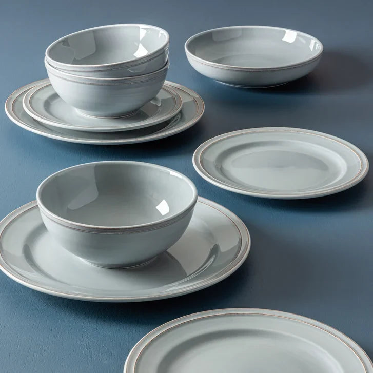 over&back Stoneware Dinnerware Set, 16-pieces