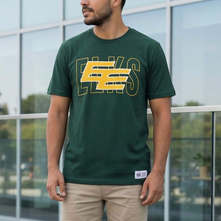CFL Men's Official Canadian Football Tee - Edmonton Elks