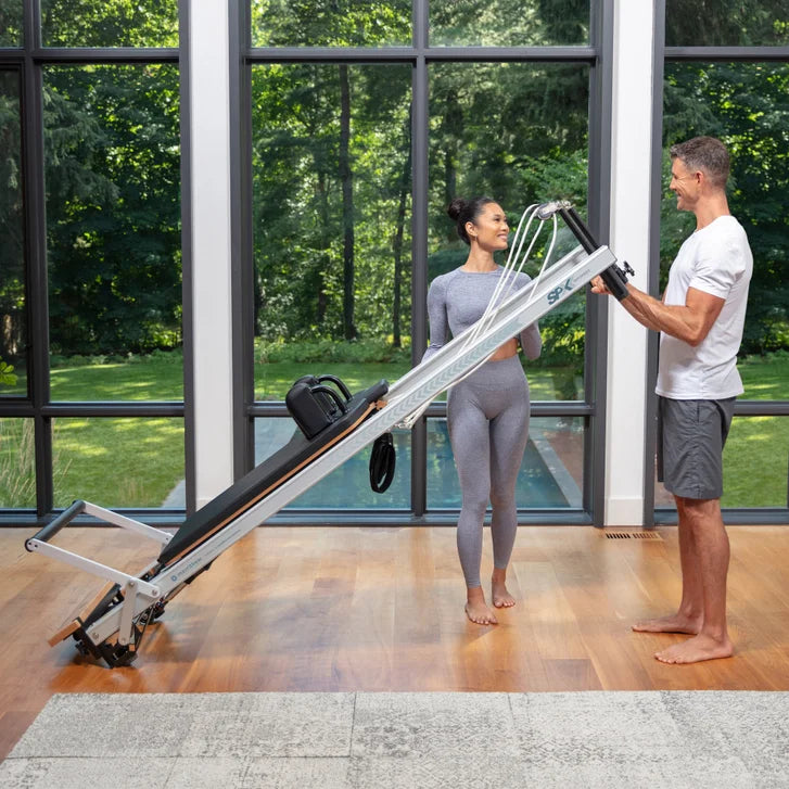 At Home SPX Reformer Package with Vertical Stand and Cardio-Tramp by Merrithew