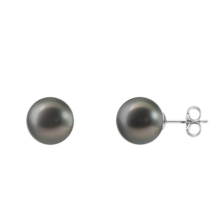 8.5 – 9.0 mm Cultured Tahitian Pearl Earrings