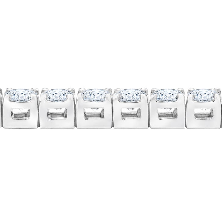 Round Brilliant Diamond Tennis Bracelet (5.00 ctw)