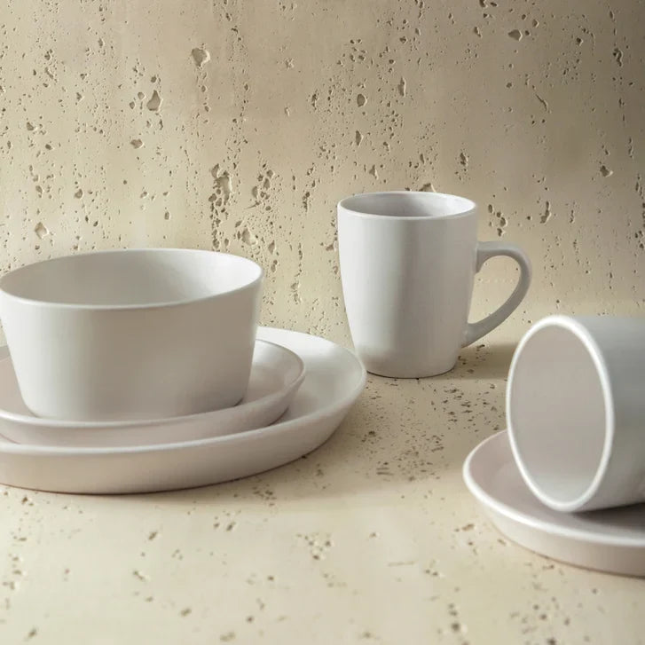 Stone Lain Albie Stoneware Dinnerware Set, 16-pieces
