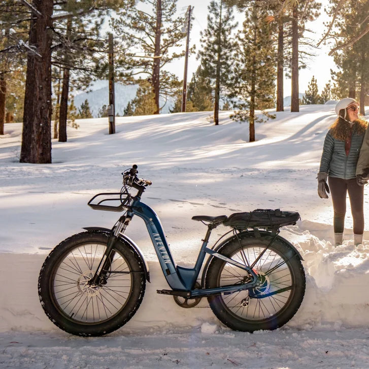 Aventon Aventure V2.5 Step Through Fat Tire E Bike, 97 km Max Range