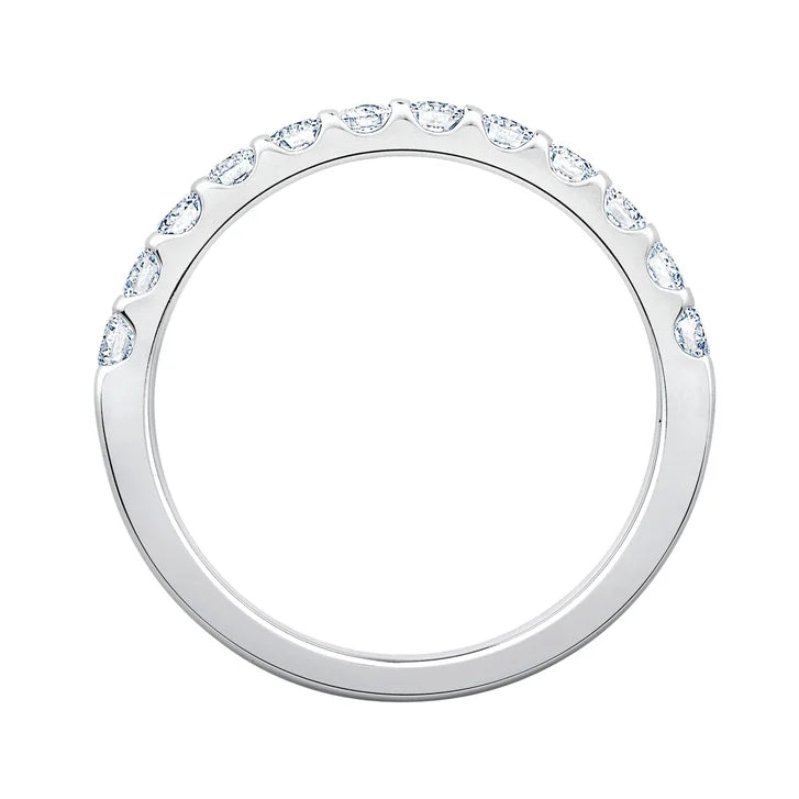 Round Brilliant Diamond Wedding Band (0.50 ctw)