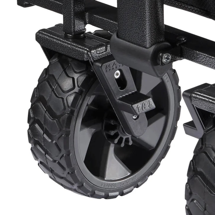 Mac Sports Extended Folding Wagon with Brakes