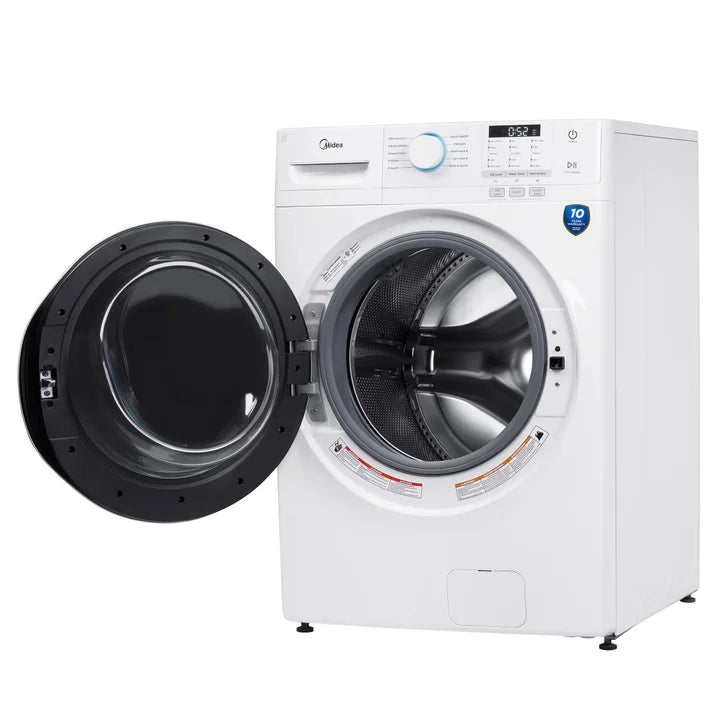 Midea Laundry Bundle 5.2 cu ft. Front Load Washer and 8.0 cu ft. Electric Dryer - Freestanding or Stacked