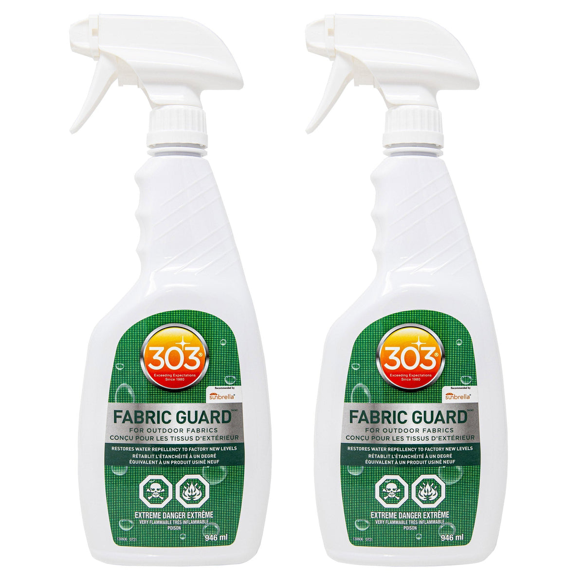 303 Outdoor Fabric Guard, 2-pack