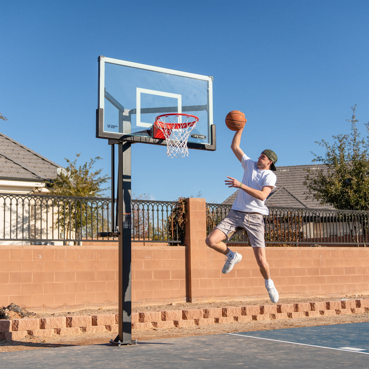 Lifetime Mammoth 152.4 cm (60 in.) Bolt-down Basketball Net