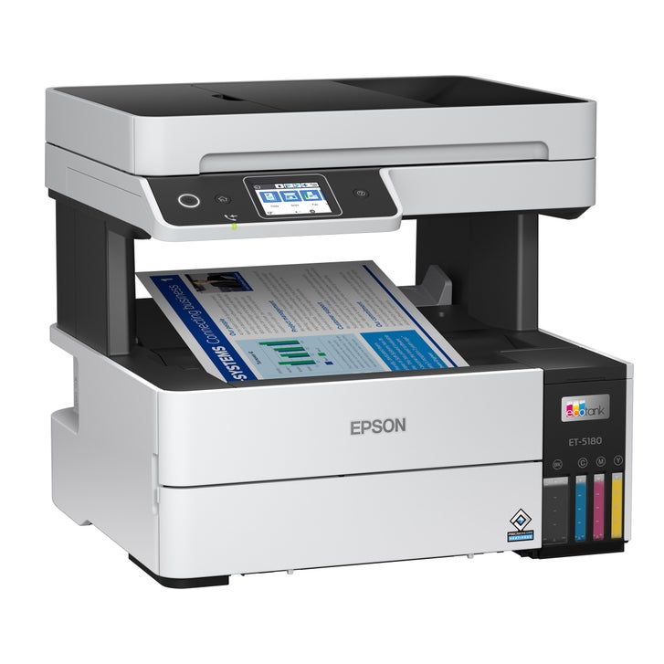 Epson EcoTank Pro ET-5180 SE Wireless All-in-One Colour Supertank Printer with Bonus Black Ink Bottle