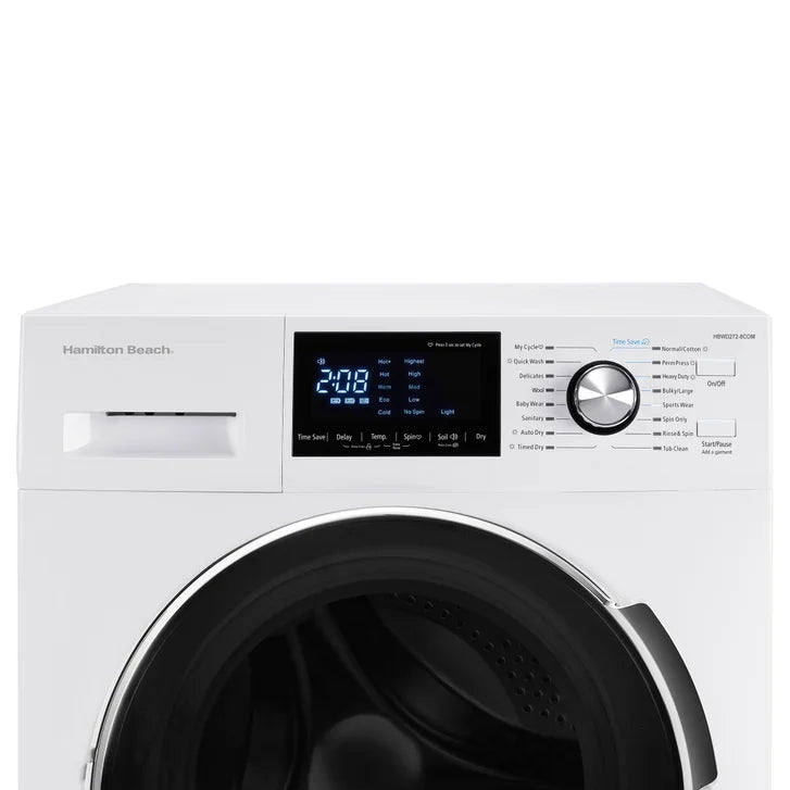 Hamilton Beach 24 in. 3.1 cu. ft. All-in-one Ventless Washer Dryer Combo