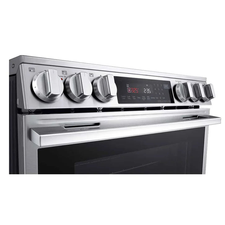 LG 30 in. 6.3 cu ft. Stainless Steel Slide-In Induction Range with ProBake Convection and Air Sous Vide