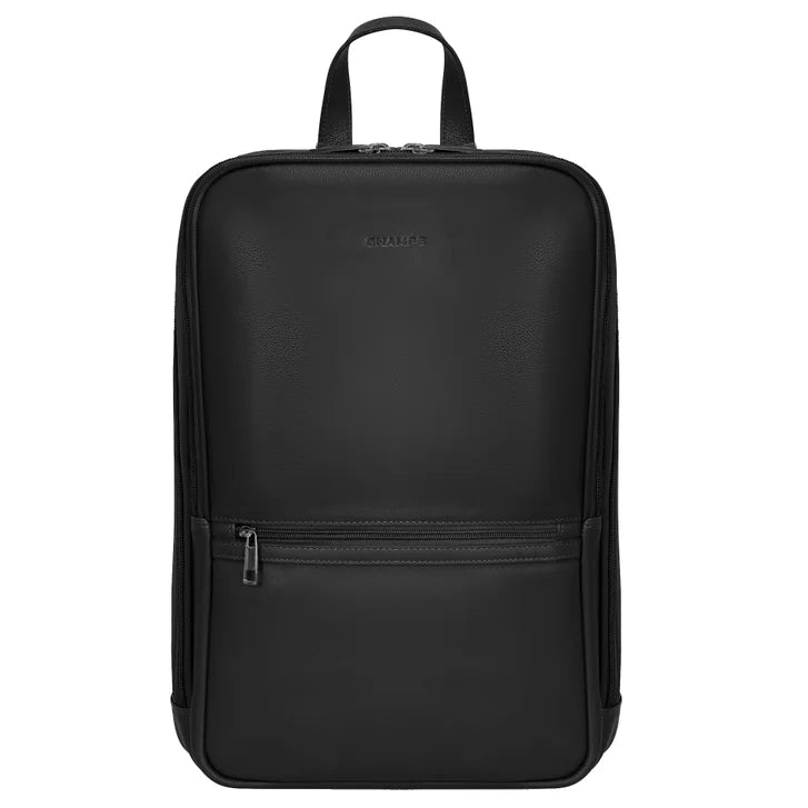 Champs Onyx Collection Classic Leather Backpack, 15 L