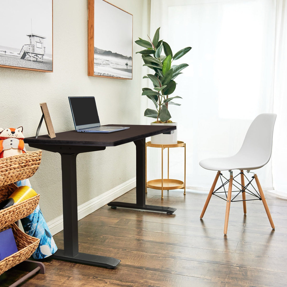 Motionwise 121.9 cm x 61 cm (48 in. x 24 in.) Single Motor Height Adjustable Desk